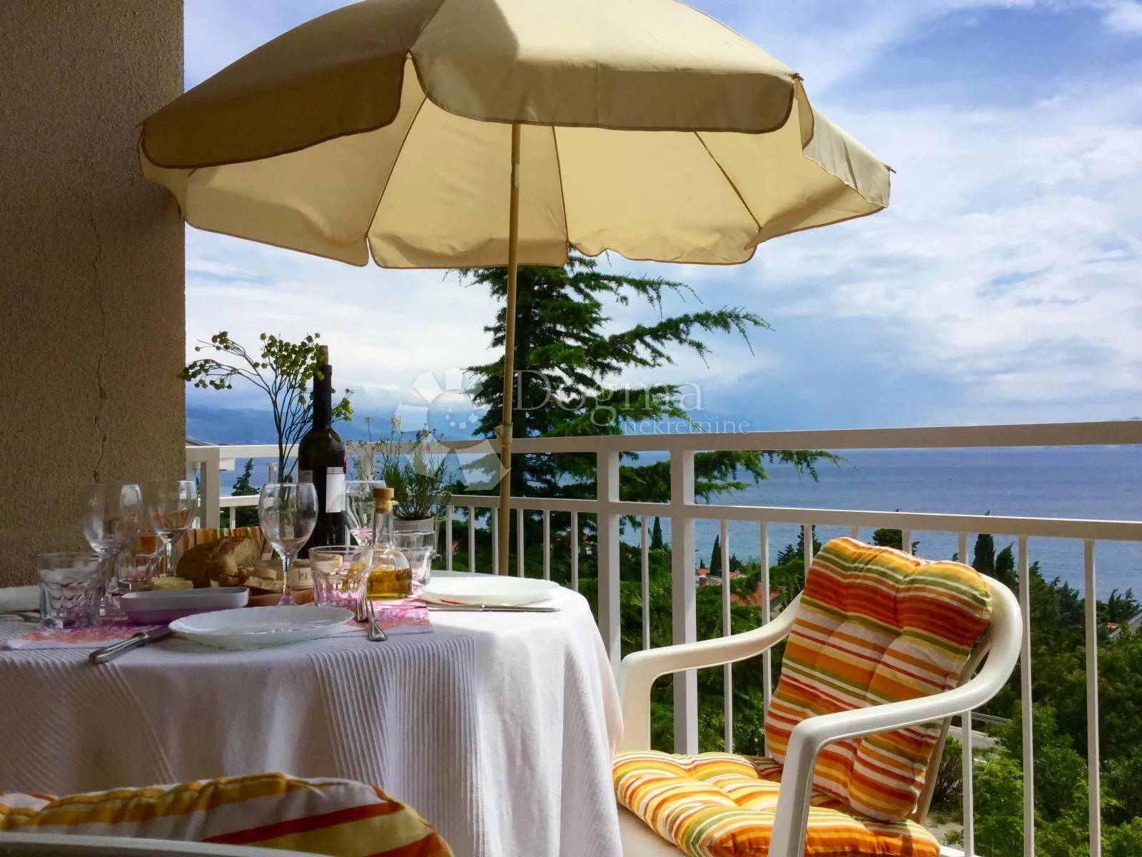 Etaža sa okućnicom i pogledom na more - cover