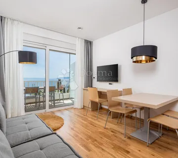 Ičići najam stan s pogledom na more i balkonom - cover