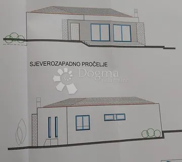 DUGA UVALA  / ISTRA KUĆA U IZGRADNJI SA BAZENOM - cover
