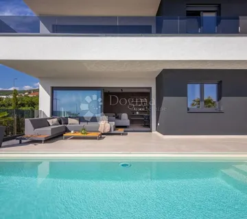 Luksuzni stan s bazenom i pogledom na more – Kostrena - cover