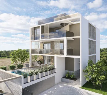 PRIMOŠTEN- STAN S GRIJANIM BAZENOM NA TOP LOKACIJI - cover