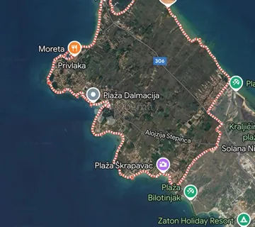 Atraktivno građevinsko zemljište 613 m² u Privlaci – Idealno za obiteljski dom ili turističku izgradnju - cover