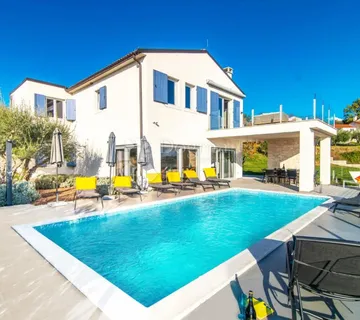 Buje - moderna vila s 4 spavaće sobe i prekrasnim pogledom - cover