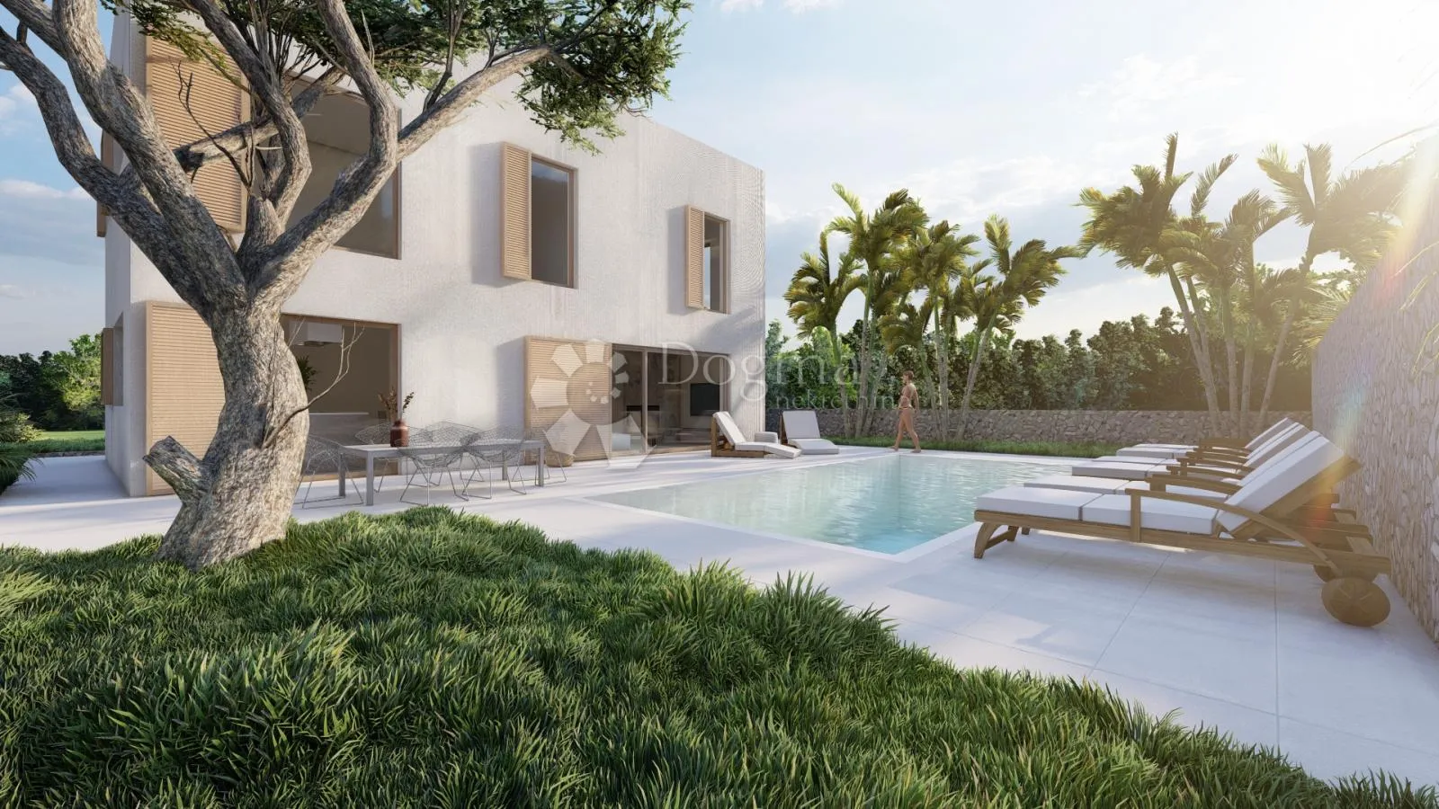 Građevinsko zemljište s pravomoćnom građevinskom dozvolom i projektom – Močići, Konavle - cover