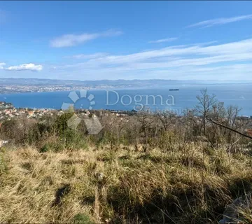 Građevinsko zemljište sa predivnim pogledom na Kvarner - cover