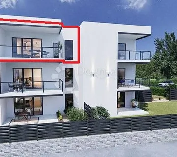 Peroj, moderan 2soban stan na 2. katu s pogledom na more - cover