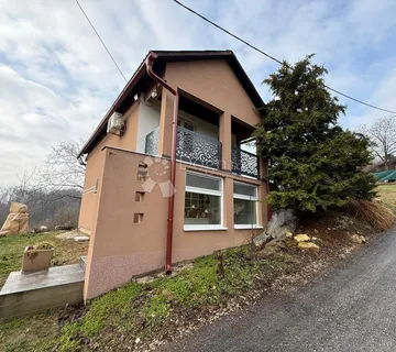 Kuća na osami s pogledom na šumu - cover