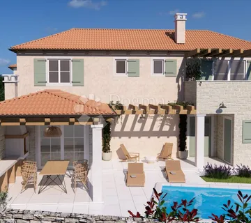 Istarska kamena kuća s bazenom čeka vlasnika! - cover