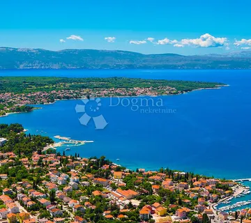 OKOLICA MALINSKE - ZEMLJIŠTE S POGLEDOM NA MORE - cover