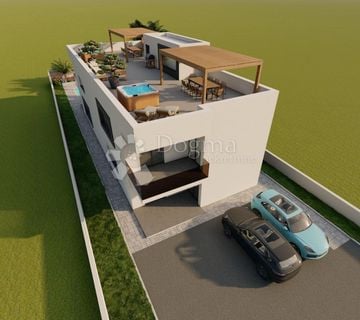 Vodice - novogradnja dvosoban stan sa krovnom terasom S3 - cover