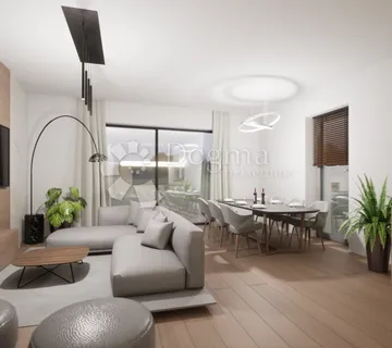 Novogradnja, Duplex kuća sa bazenom i pogledom na more - cover