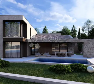 Novigrad okolica, luksuzna vila s 3 spavaće sobe i bazenom - cover