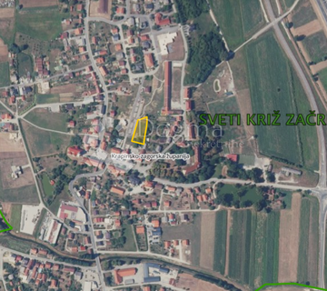 Građevinsko zemljište 1.593m² u centru Sv. Križ Začretja - cover