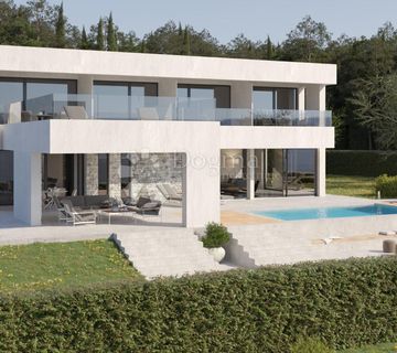 IMPRESIVNA MODERNA VILA S PREKRASNIM POGLEDOM U OKOLICI ROVINJ - cover