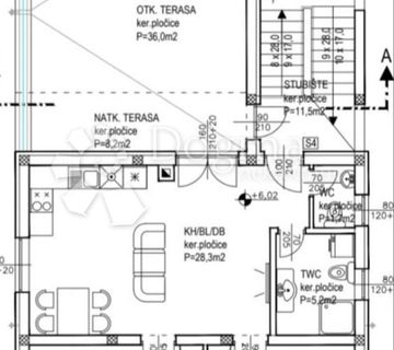 Apartman sa krovnom terasom,S4,Vir - cover