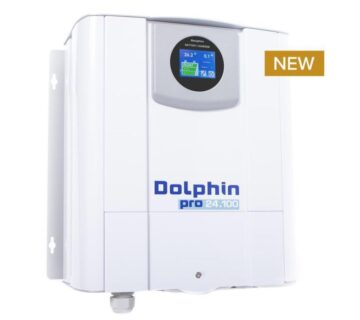 DOLPHIN PRO battery charger 3 out 24V 60A 115/230V TOUCH VIEW - cover