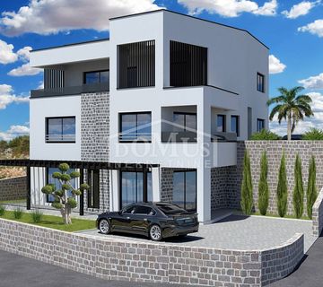 Vodice, novi 3-sobni apartman 112,22m2, veilika terasa od 38,28m2 s pogledom na more - cover