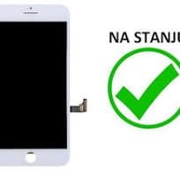 iPhone 8 Plus LCD ekran display touch screen (crna / bijela boja) - cover