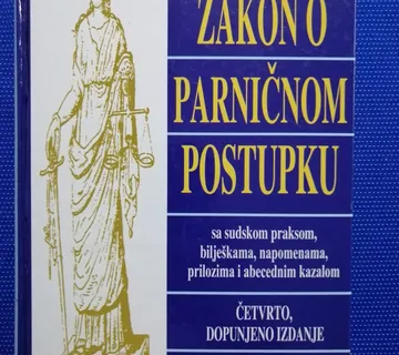 Ivo Grbin – Zakon o parničnom postupku - cover