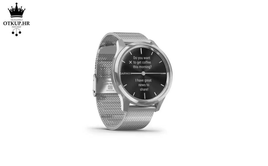 GARMIN VIVOMOVE LUXE HIBRIDNI PAMETNI SAT / R1, RATE! - cover