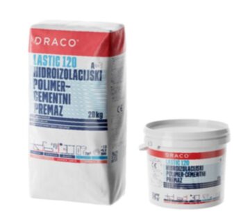 Hidroizolacijski premaz DRACO Lastic 120 A(20kg) + B(5kg) 25kg - cover