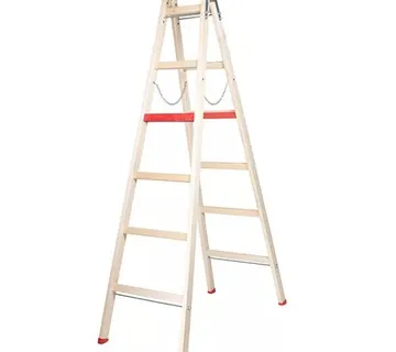Drvene profesionalne ljestve - 6 gazišta (220 cm) - Stari Mikanovci
