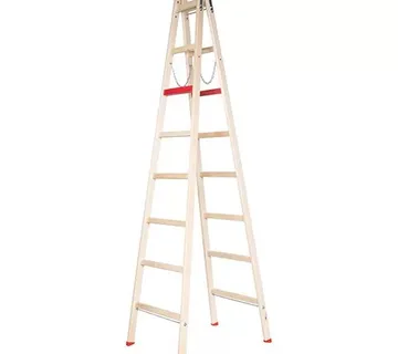 Drvene profesionalne ljestve - 8 gazišta (290 cm) - Stari Mikanovci