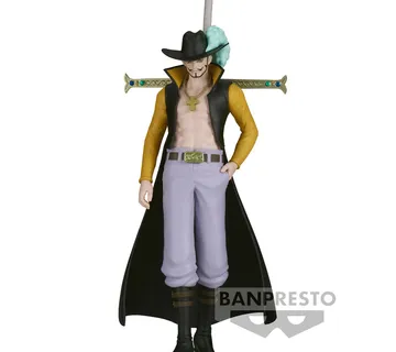One Piece The Shukko Dracule Mihawk figura 16cm - cover