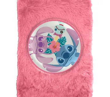 Bilježnica A5 Disney Stitch plišana - Zaprešić
