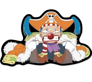 One Piece Buggy jastuk 35cm - cover