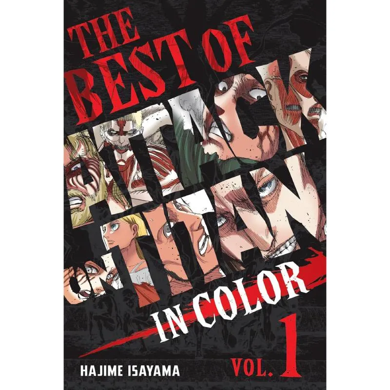 The Best of Attack on Titan: In Color vol. 1 - cover