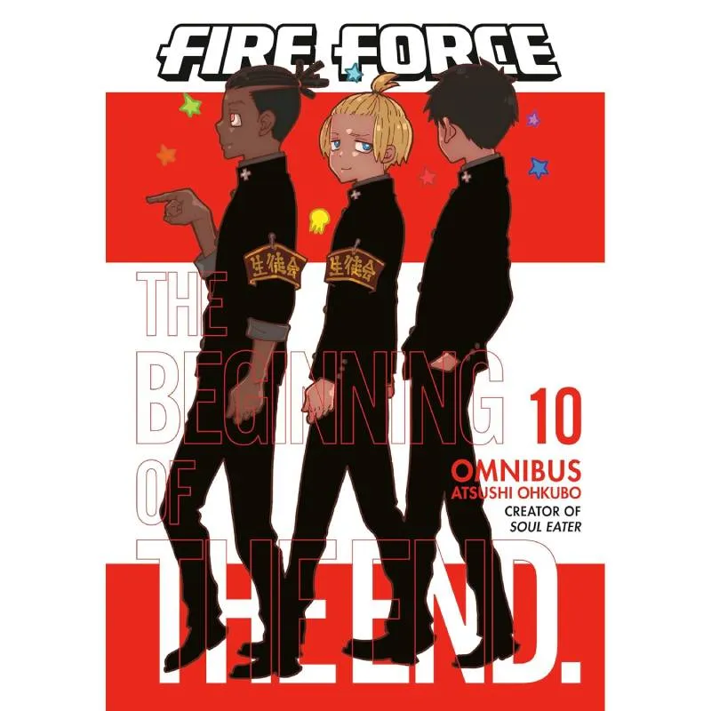 Fire Force Omnibus vol. 10 - cover