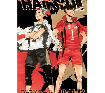Haikyu!! 3-in-1 Edition vol. 4 - cover