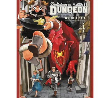 Delicious in Dungeon vol. 4 - cover