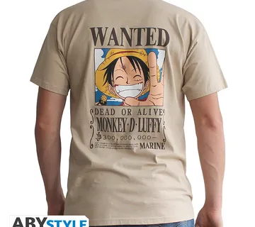 One Piece Vintage Wanted Luffy majica - Zaprešić