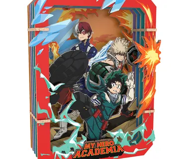 My Hero Academia Hot Blooded Battle Wooden Gallery - Zaprešić