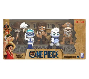 One Piece Marines & Pirates Set mini figure 6cm - cover