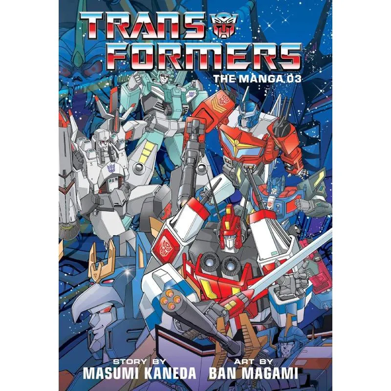 Transformers: The Manga vol. 3 - cover