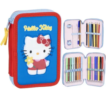 Hello Kitty dvoslojna popunjena pernica - Zaprešić