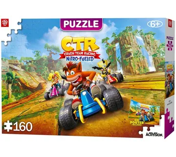 Puzzle Crash Bandicoot 106kom + poster - Zaprešić