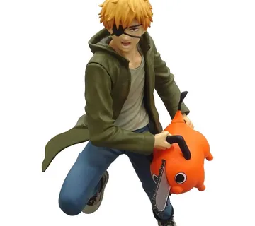 Chainsaw Man Vibration Stars Denji & Pochita 14cm - cover