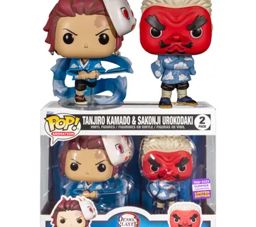 Funko POP Demon Slayer Tanjiro & Sakonji (2023 Summer Convention Exclusive) 9cm - cover