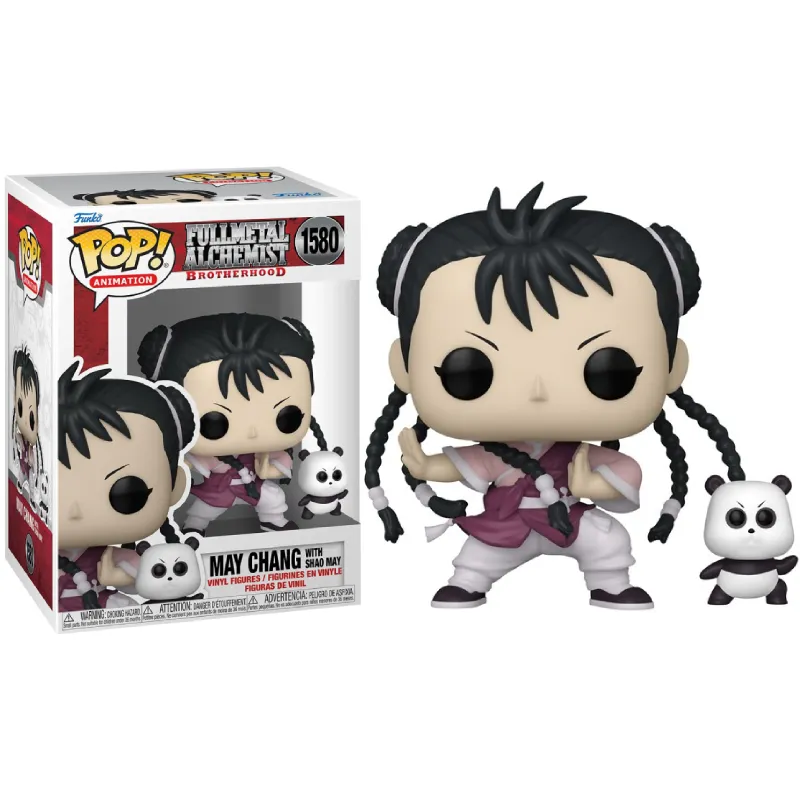 Funko POP Fullmetal Alchemist Brotherhood May Chang w/ Panda 9cm - cover