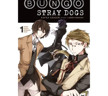 Bungo Stray Dogs vol. 1, Osamu Dazai's Entrance Exam - cover