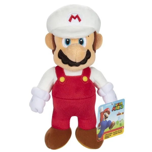Super Mario Fire Mario plišana igračka 25cm - cover