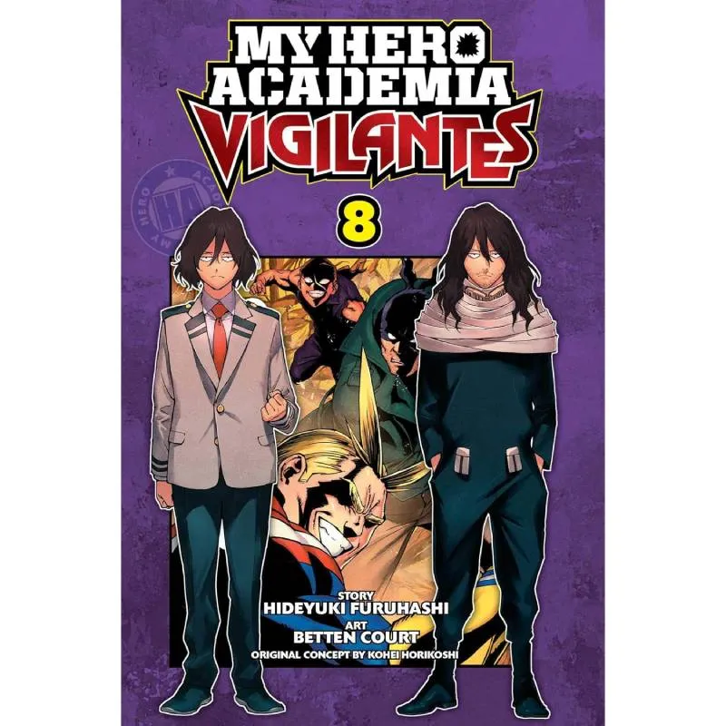 My Hero Academia: Vigilantes vol. 8 - cover