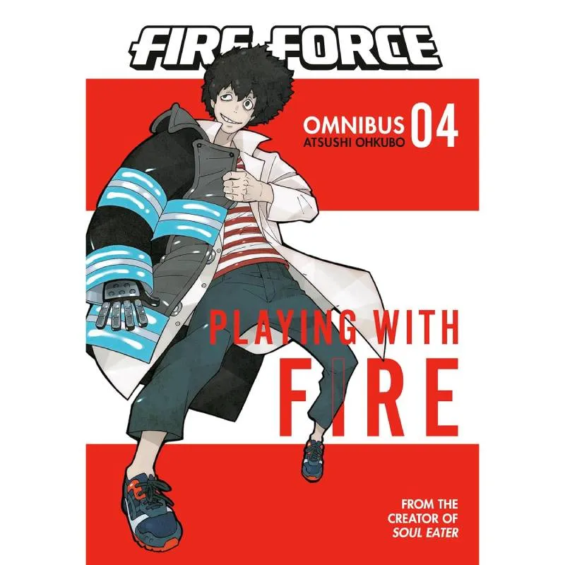 Fire Force Omnibus vol. 4 - cover