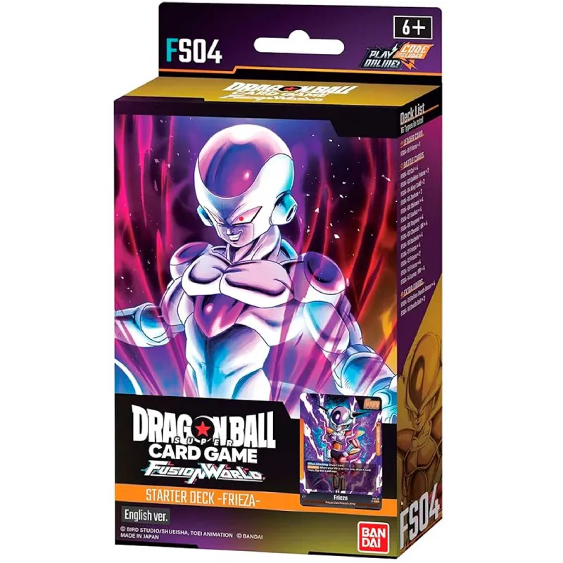 Dragon Ball Super Card Game Fusion World Frieza FS04 Starter Deck - cover