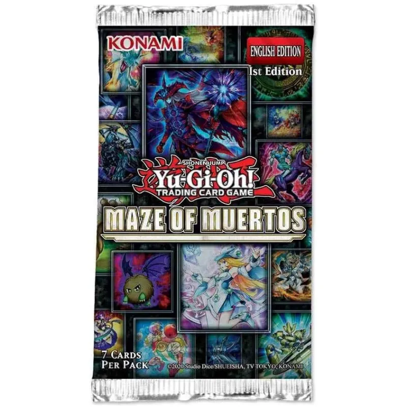 Yu-Gi-Oh! Maze of Muertos Booster Pack - cover