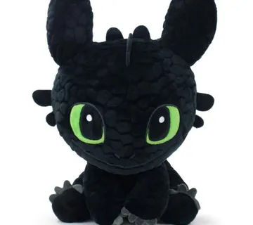 How to Train Your Dragon Toothless Open Eyes plišana igračka 45cm - Zaprešić